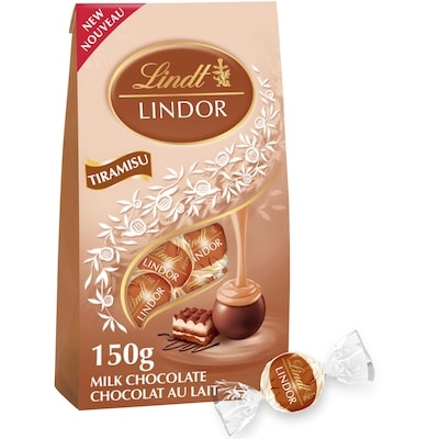 Lindt LINDOR Tiramisu Chocolate Truffles Bag 150 g, $5.99/100g