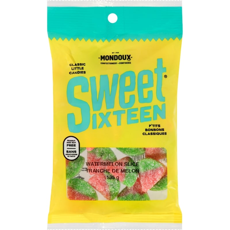 Mondoux Sweet sixteen p'tits bonbons classiques tranche de melon
