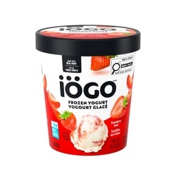 IOGO Strawberry Swirl Frozen Yogurt, Real Fruit 946 ml, $0.69/100ml
