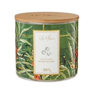 Life at Home Winter Getaway Scented Candle 1 ea, $16.00/1ea