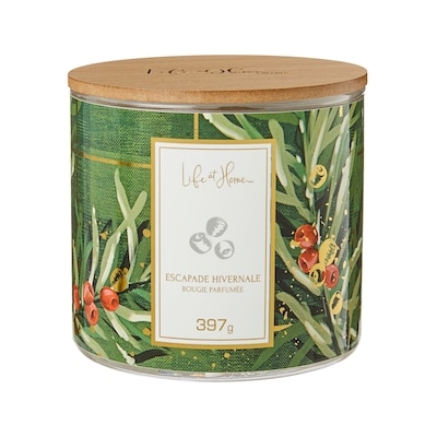 Life at Home Bougie parfumée Escapade hivernale 1 ea, 16,00 $/1ch