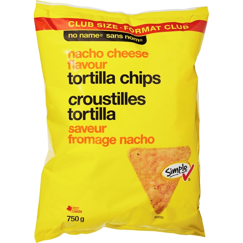 Nacho Cheese Flavour Tortilla Chips Club Size