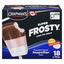 SUPER FROSTY LIGHT NEAPOLITAN ICE CREAM BAR