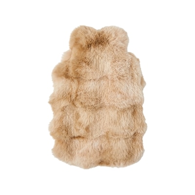 Life at Home Faux Fur Hot Water Bottle - Beige 1 ea, $15.00/1ea