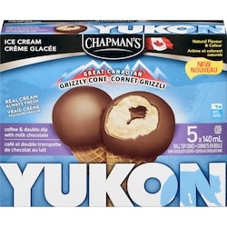 Yukon Grizzly Ice Cream Cone Coffee & Double Dip with Milk Chocolate