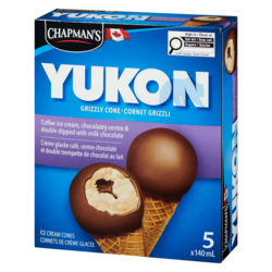 Chapmans Yukon Grizzly Ice Cream Cone Coffee & Double Dip with
