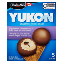 Chapmans Yukon Grizzly Ice Cream Cone Coffee & Double Dip with