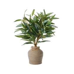 Life at Home Faux Eucalyptus Plant with Pot 1 ea, $20.00/1ea