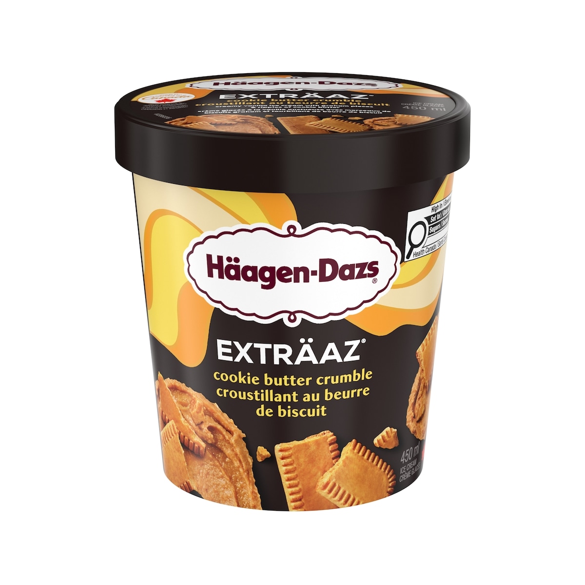 Haagen Dazs EXTRÄAZ Cookie Butter Crumble Ice Cream 450 ml, $1.55/100ml