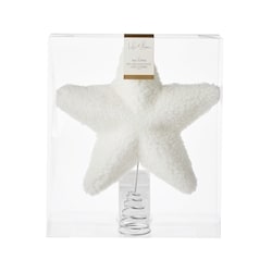 Life at Home Sherpa Star Tree Topper 1 ea, $24.00/1ea