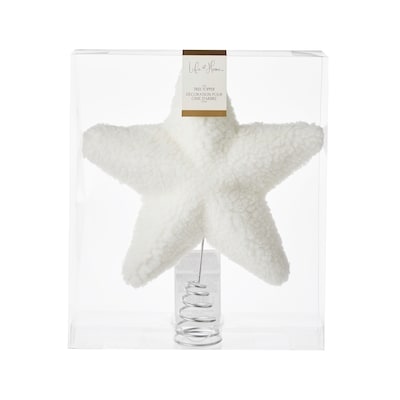 Life at Home Sherpa Star Tree Topper 1 ea, $24.00/1ea