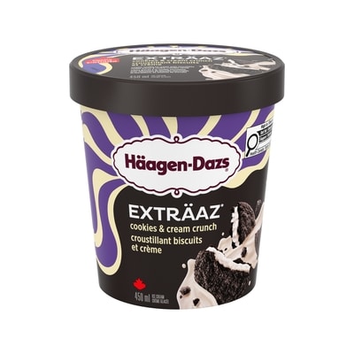 Haagen Dazs EXTRÄAZ Cookies & Cream Crunch Ice Cream 450 ml, $1.22/100ml