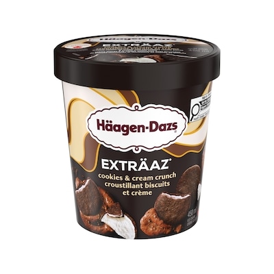 Haagen Dazs EXTRÄAZ Cookies & Cream Crunch Ice Cream 450 ml, $1.55/100ml