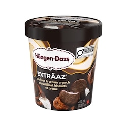 Haagen Dazs EXTRÄAZ Cookies & Cream Crunch Ice Cream - 450 ml