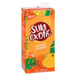 その他 Mango Sun Exotic Mango Carrot Juice Drink - 1 l | Zehrs