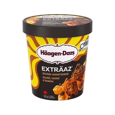Haagen Dazs EXTRÄAZ Chocolate Caramel Brownie Ice Cream 450 ml, $1.22/100ml