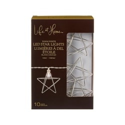 Life at Home LED Star Lights 10 Count - Warm White 1 ea, $14.00/1ea