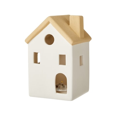 Life at Home Light Up Ceramic Urban House 6 in 1 ea, $14.00/1ea
