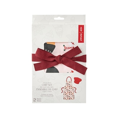 Life at Home Kids' Chef 2 Piece Set - Festive Cats 2 ea, $9.00/1ea