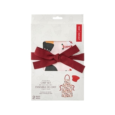 Life at Home Ensemble de chef 2 pièces pour enfant – chats festifs 2 ea, 9,00 $/1ch