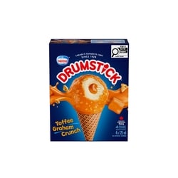Nestlé Drumstick Toffee Graham Crunch Cone With Caramel Centre 0.5 l, $0.80/100ml