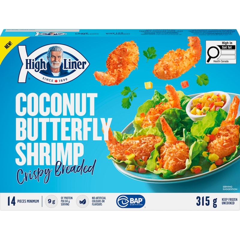 Coconut Butterfly Shrimp Crispy Breaded