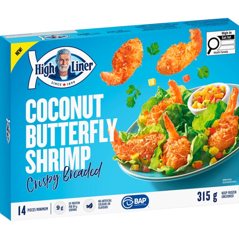 Coconut Butterfly Shrimp Crispy Breaded