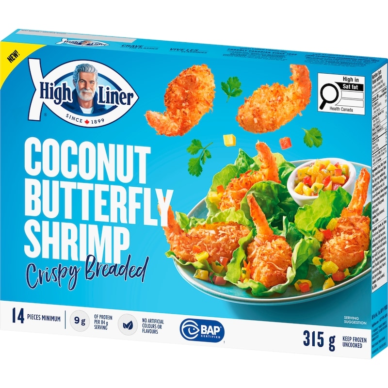Coconut Butterfly Shrimp Crispy Breaded