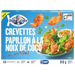 High Liner Crevettes papillon à la noix de coco 315 g, 2,54 $/100g