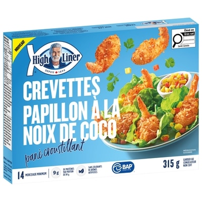Crevettes papillon à la noix de coco