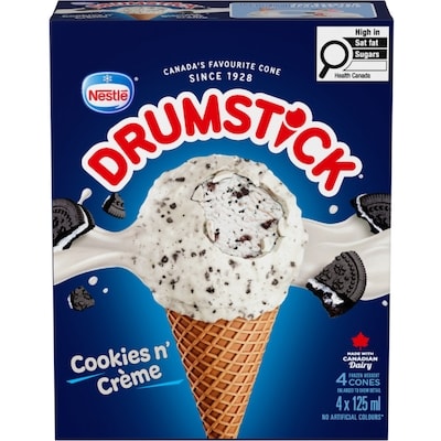 Nestlé Drumstick Biscuits et crème 500 ml, 1,30 $/100ml
