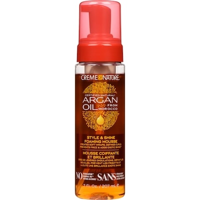 Creme of Nature Argan oil from morocco mousse coiffante et brillante 207 ml, 9,17 $/100ml