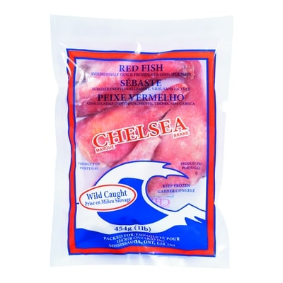 Chelsea Frozen Red Fish, Wild Caught 612 g, $1.47/100g