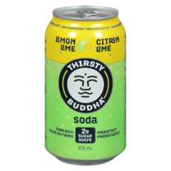 Thirsty Buddha Soda Lemon Lime 355 ml, $0.70/100ml