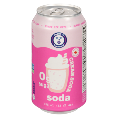 Thirsty Buddha Soda Cream Soda 355 ml, $0.93/100ml