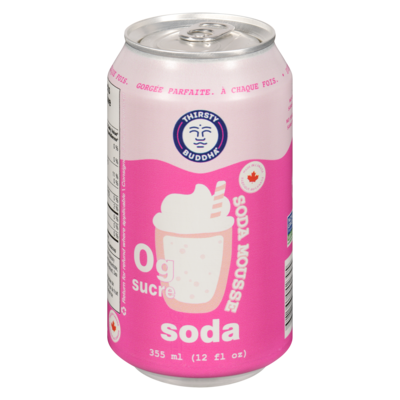 Thirsty Buddha Soda soda mousse 355 ml, 0,79 $/100ml