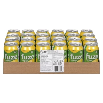 Fuze Iced Tea, Lemon 24x341.0 ml, $0.17/100ml