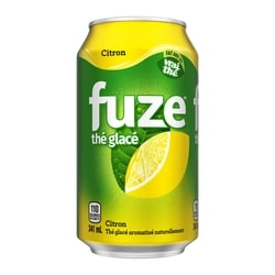 Fuze thé glacé au citron Cannettes 24x341.0 ml, 0,17 $/100ml