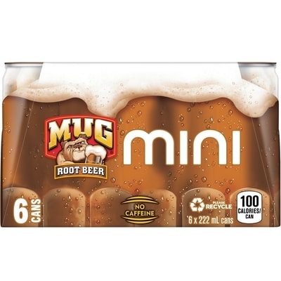 Mug Root Beer 6x222.0 ml, $0.40/100ml