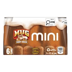 Mug Root Beer - 6x222.0 ml | Real Canadian Superstore