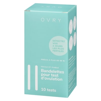 Bandelettes pour test d'ovulation