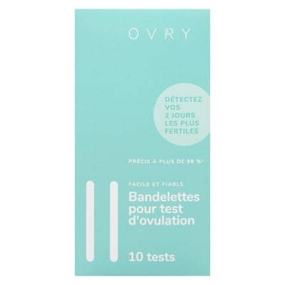Bandelettes pour test d'ovulation