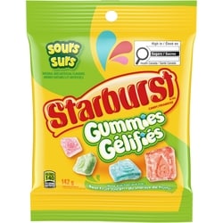 Starburst Sour Gummy Candy, Sharing Bag 142 g, $2.11/100g