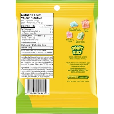 Sour Gummy Candy, Sharing Bag
