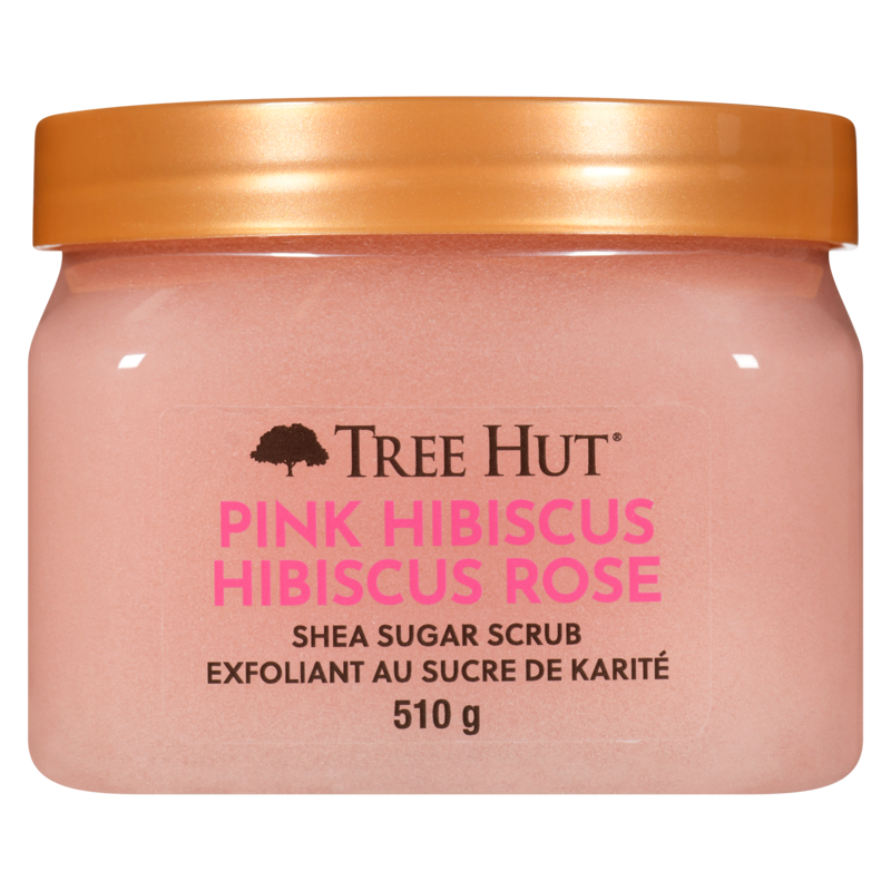 Shea Sugar Scrub Pink Hibiscus
