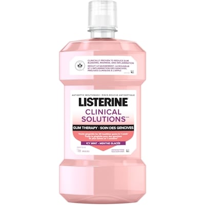Listerine Clinical Solutions Gum Therapy Antiseptic Mouthwash 1 l, $1.80/100ml