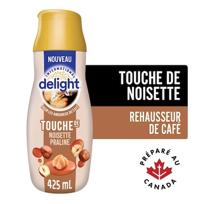 International Delight Rehausseur de café noisette praline 425 ml, 0,82 $/100ml
