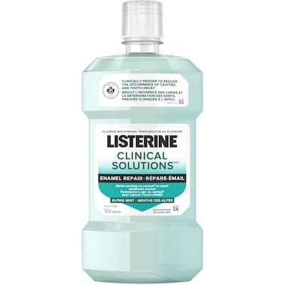 Listerine Clinical Solutions Enamel Repair Mouthwash 500 ml, $2.40/100ml