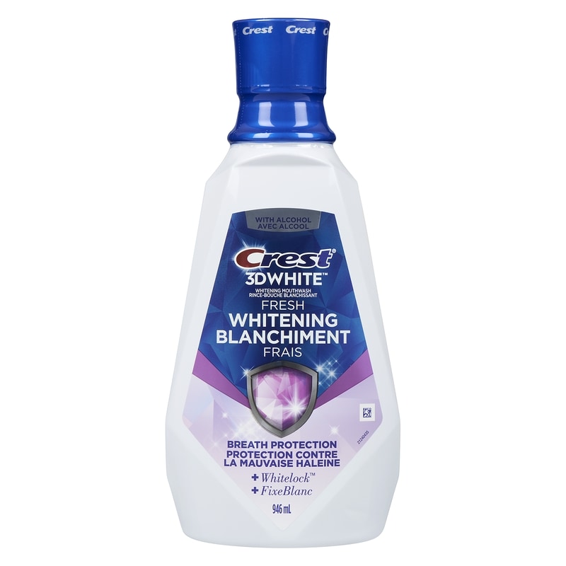 3D White Mouthwash, Fresh Whitening