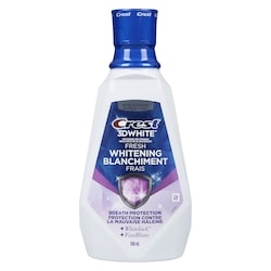 Crest Bain de bouche 3D White blanchiment frais 946 ml, 1,06 $/100ml